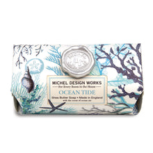 Load image into Gallery viewer, Ocean Tide Large Bath Soap Bar | Michel Design Works