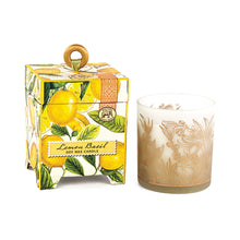 Load image into Gallery viewer, Lemon Basil Boxed Jar Candle | Michel Design Works

