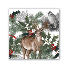 Charger l'image dans la galerie, Winter Woodland Cocktail Napkin | Michel Design Works