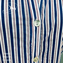 Load image into Gallery viewer, Blue Stripe Shirt Dress | Brenda Beddome