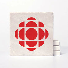 Load image into Gallery viewer, CBC Gem Current Logo | Marble Coasters
