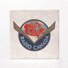 Load image into Gallery viewer, CBC Radio 1940 Retro Marble Coasters