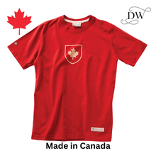 Charger l'image dans la galerie, Canada Shield T-Shirt | Unisex | Red | Red Canoe