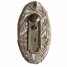 Charger l'image dans la galerie, One-of-a-Kind Antique Tin & Door Knob Wall Hook – Architectural Salvage