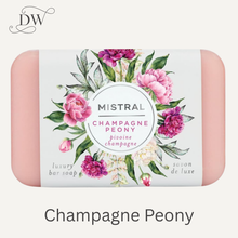 Load image into Gallery viewer, Classic Champagne Peony Bar Soap | Mistral