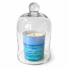 Load image into Gallery viewer, Clear Glass Cloche Display Dome – 8" Beach