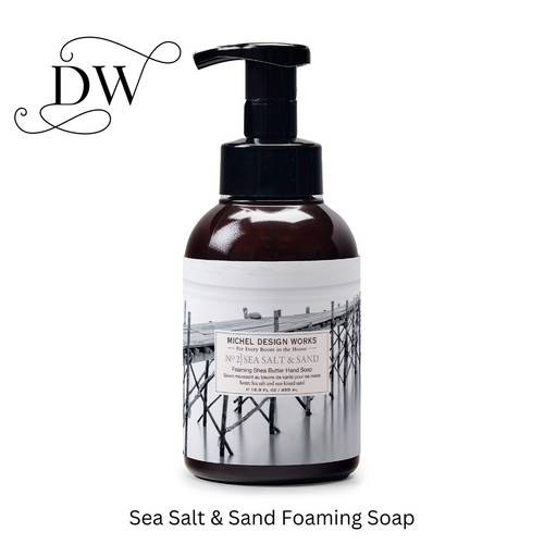 Sea Salt & Sand Foaming Soap | Michel Design Works