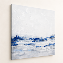 Load image into Gallery viewer, Deep Blue Sea | Large Textured Abstract Ocean Canvas Wall Art 2