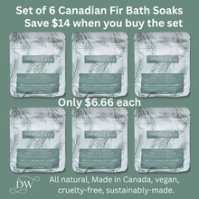 Charger l'image dans la galerie, Forest Walk | Canadian Fir Bath Soak | Dream Weaver | Set of 4