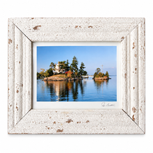 Load image into Gallery viewer, Framed Zavikon Island 1000 Islands Art – Ian Coristine Photography
