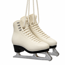 Load image into Gallery viewer, Figure Skates Christmas Ornament – Ivory Ice Skates