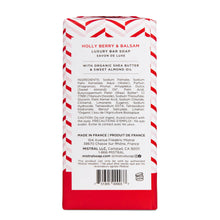 Load image into Gallery viewer, Holly Berry & Balsam Bar Soap 150 gm | Mistral2