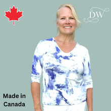 Charger l'image dans la galerie, Indigo Cloud Rayon Shirt | Gilmour Clothing 3