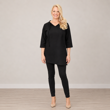 Load image into Gallery viewer, Italian Linen Tunic | Black