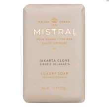 Load image into Gallery viewer, Jakarta Clove Luxury Bar Soap | Gentleman's Journey | Mistral