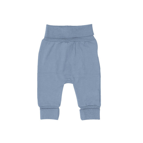 Modal Baby Pants | Steel Blue | 3 months
