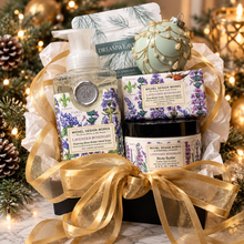 Load image into Gallery viewer, Lavender Rosemary Holiday Spa Gift Box | Michel Design Works