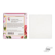 Load image into Gallery viewer, Lychee Rose Luxe Bar Soap