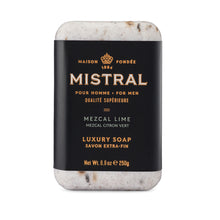 Load image into Gallery viewer, Mezcal Lime Bar Soap | Mistral