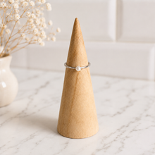 Load image into Gallery viewer, Minimal Pearl Ring | Silver | Dream Weaver Canada3