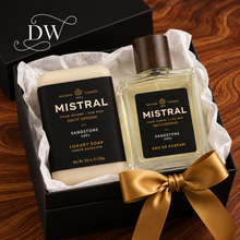 Charger l'image dans la galerie, Mistral Sandstone Cologne & Soap Gift Box | Dream Weaver Canada