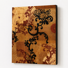 Charger l'image dans la galerie, Modern Floral Canvas Wall Art – Autumn Solstice Side