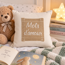 Charger l'image dans la galerie, Mots d’Amour Love Note Pocket Pillow – Made in Canada DW 2