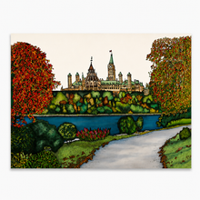 Charger l'image dans la galerie, Parliament Hill, Ottawa | Canvas Print 24x36" | Renee Bovet