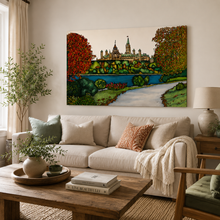 Charger l'image dans la galerie, Parliament Hill, Ottawa | Canvas Print 24x36" | Renee Bovet LS