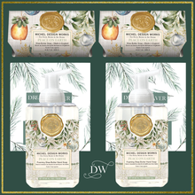 Load image into Gallery viewer, Peace on Earth Soap Bundle | Michel Design Works gold frame