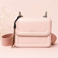 Charger l'image dans la galerie, Peyton Vegan Leather Crossbody Bag | Blush Pink | Pixie Mood