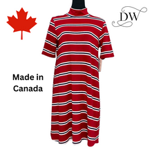 Charger l'image dans la galerie, Red Striped Dress | Meemoza2