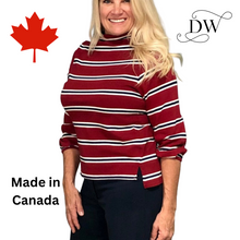 Load image into Gallery viewer, Red Striped Sweater | Meemoza2