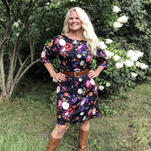 Load image into Gallery viewer, Rembrandt Garden Dress | Large Print | Gilmour Clothing 2