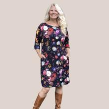 Load image into Gallery viewer, Rembrandt Garden Dress | Large Print | Gilmour Clothing 3