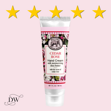 Load image into Gallery viewer, Cedar Rose Hand Cream Tube Large | Michel Design Works
