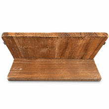 Charger l'image dans la galerie, Rustic Reclaimed Wood iPad, Tablet & Book Holder back