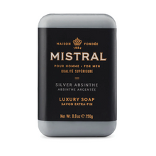 Load image into Gallery viewer, Silver Absinthe Bar Soap | Mistral