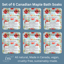 Load image into Gallery viewer, Set of 6 Canadian Fir Bath Soaks