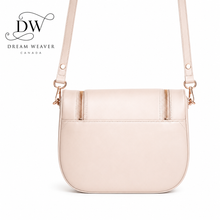 Load image into Gallery viewer, Sydney Benevolence Crossbody Bag – Blush Pink Vegan Leather | Pixie Mood1