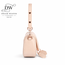 Load image into Gallery viewer, Sydney Benevolence Crossbody Bag – Blush Pink Vegan Leather | Pixie Mood4