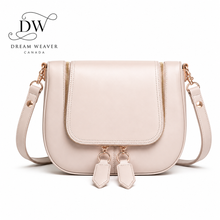 Load image into Gallery viewer, Sydney Benevolence Crossbody Bag – Blush Pink Vegan Leather | Pixie Mood