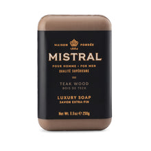 Load image into Gallery viewer, Teak Wood Bar Soap | Mistral