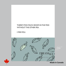 Charger l'image dans la galerie, The Other Pea | Miss You Card | Boo to You
