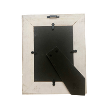 Load image into Gallery viewer, Picture Frame 5x7 Distressed Antique White Wood Frame
