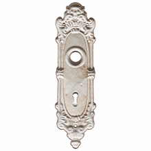 Charger l'image dans la galerie, Vintage-Style Ornate Double Wall Hook – Distressed Cream & Brown back