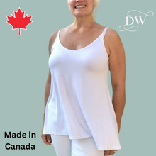 Load image into Gallery viewer, White Bamboo Camisole | Gilmour Clothing