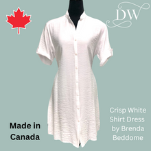 Load image into Gallery viewer, White Shirt Dress | Brenda Beddome