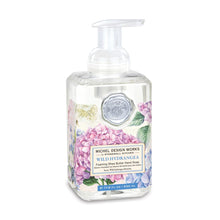 Load image into Gallery viewer, Wild Hydrangea Foaming Hand Soap | Plaid | Michel Design Works