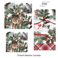 Charger l'image dans la galerie, Winter Woodland Cocktail Napkin | Michel Design Works